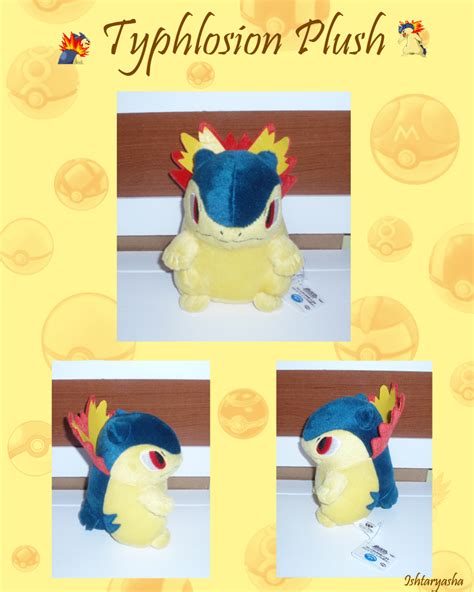 Typhlosion Plush by Ishtaryasha on DeviantArt