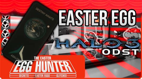 Halo 3 ODST Destiny Easter Egg - The Easter Egg Hunter - YouTube