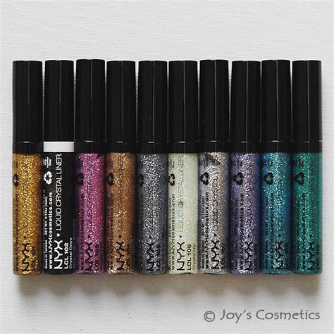 NYX Liquid crystal glitter liner face and body | Glitter liner, Nyx glitter eyeliner, Glitter ...