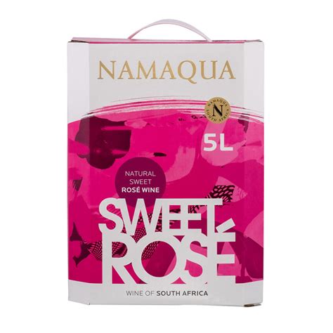 Namaqua Sweet Rose Wine 5lt