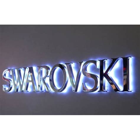 White Acrylic Illuminated Sign Board, For Advertising at Rs 4000/piece ...