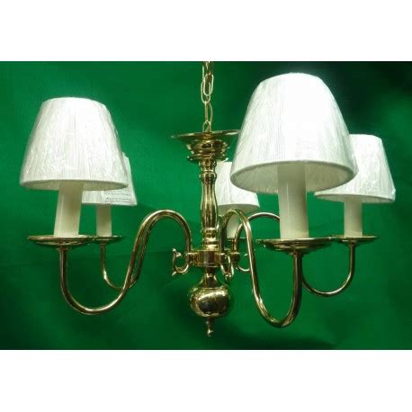 Brass chandelier 5 ligths Aristocrat