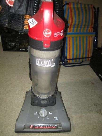 Hoover upright vacuum & attachments - Mark Van Hook, Auctioneer