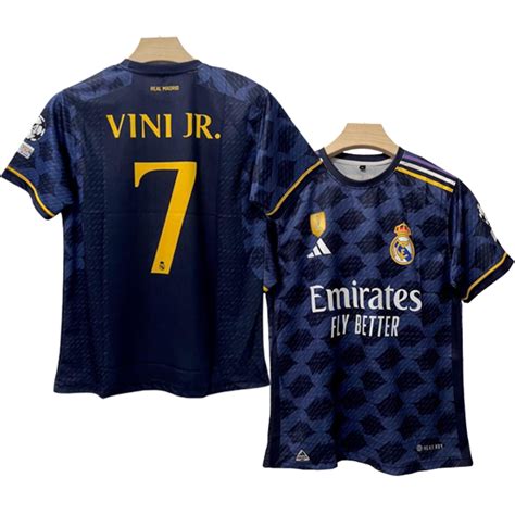 Real madrid 2023-24 Vini.jr Away Jersey - Cyberried store - your shopping partner