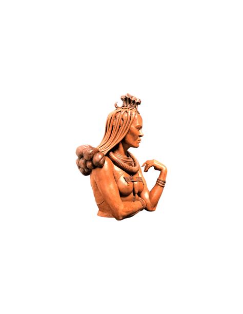 Sculpture de femme Himba.