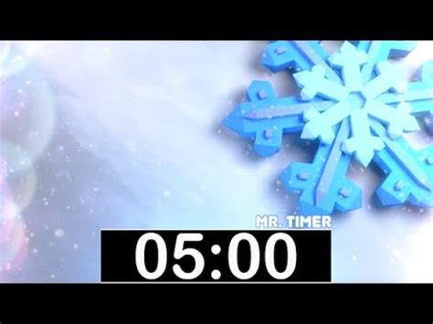 5 Minute Timer with Classical, Calm Music! Countdown Timer for Kids, Piano Instrumental Music ...