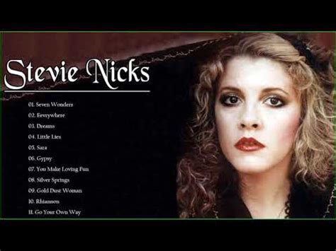 Stevie Nicks Greatest Hits - Best Songs of Stevie Nicks (HQ) - YouTube