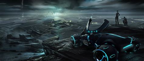 Brilliant TRON: LEGACY Concept Art by David Vyle Levy « Film Sketchr