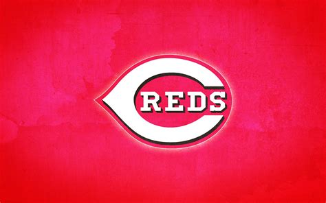 Download Cincinnati Reds' Logo in Bright Red Wallpaper | Wallpapers.com