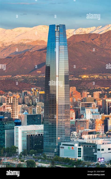 The gran torre santiago hi-res stock photography and images - Alamy