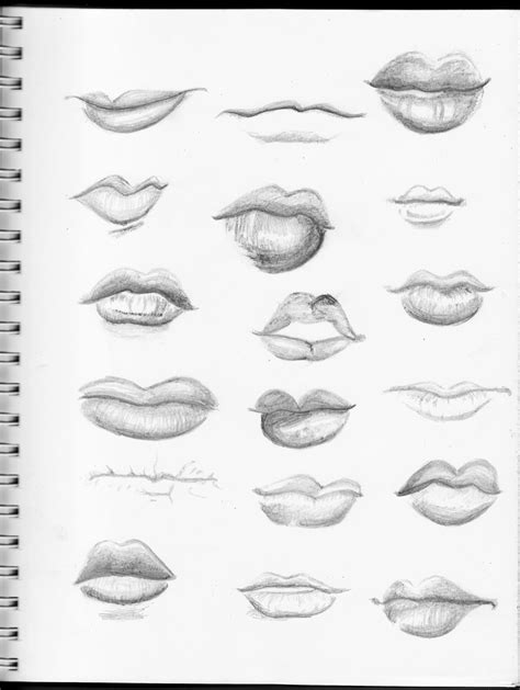 Lips drawing, Manga drawing tutorials, Painting mouth