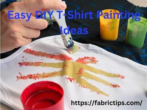 Brilliant DIY Skill: How To Paint T Shirts With Fabric Paint