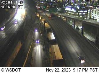 WSDOT - I-5 at MP 167: Mercer St - Washington State Traffic Cameras