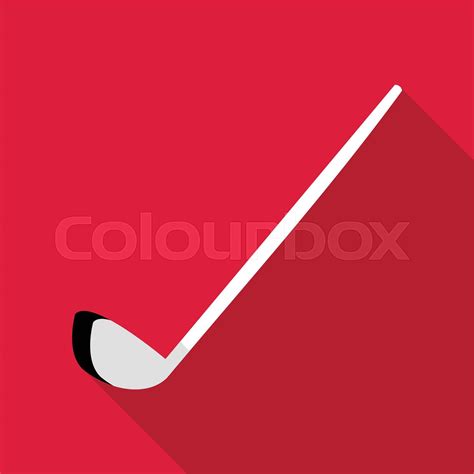 Stick icon, flat style | Stock vector | Colourbox