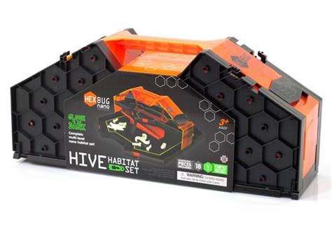 HEXBUG Nano Glow in the Dark HIVE Set Hex Bug Playset With 1x Rare ...