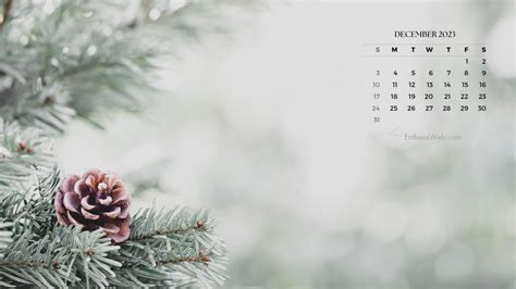 December 2023 Calendar Desktop Wallpaper | EntheosWeb in 2023 | Desktop wallpaper, Calendar ...