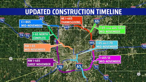 INDOT: Interstate construction around Indy to last into November | Fox 59