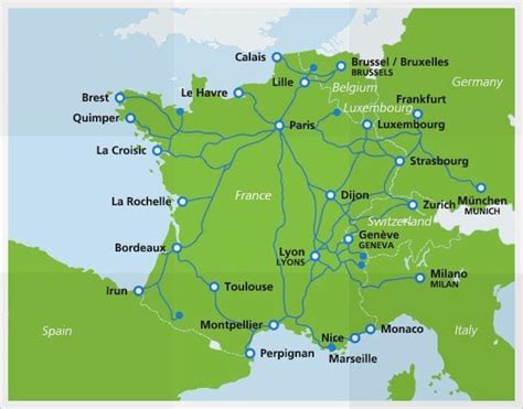 TGV high-speed train | France train, Train route, High speed train