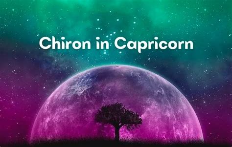 Chiron In Capricorn (Woman, Man, Meaning & Personality)