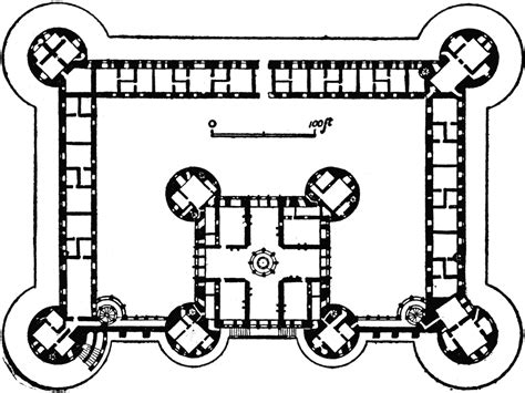 Plan of Château de Chambord | ClipArt ETC