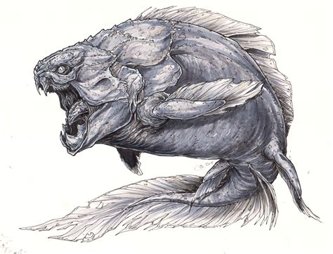 Nightmare Dunkleosteus by BLACK-HEART-SPIRAL on DeviantArt