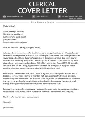 Legal Assistant Cover Letter Example | Resume Genius | Cover letter for resume, Job cover letter ...