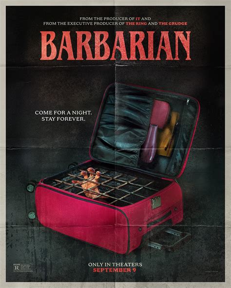 Barbarian Releases Wicked Cool Throwback Style Poster