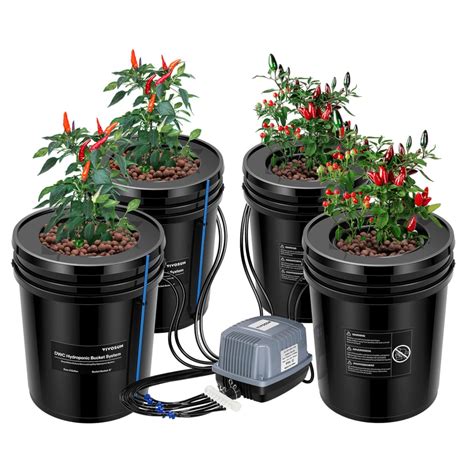 VIVOSUN 5 Gallon DWC Hydroponic System Kit