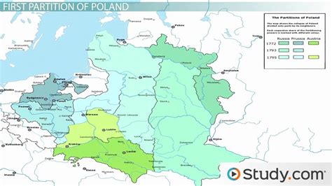 Partitions of Poland | Definition, History & Legacy - Lesson | Study.com