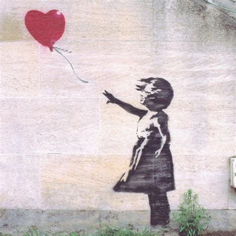 Girl With Red Balloon [Banksy] | Sartle - Rogue Art History