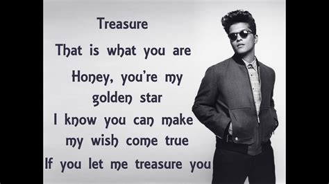 Treasure - Bruno Mars (Lyric Video) Chords - Chordify