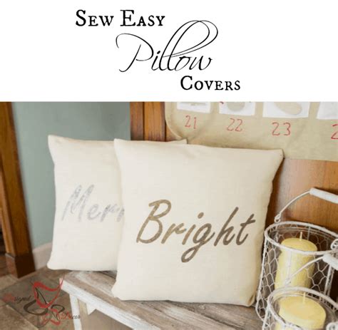 Sew Easy Pillow Covers - Designed Decor