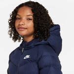 Nike Vinterjacka NSW synthetic-fill Parka - Navy/Vit Barn | www.unisportstore.se