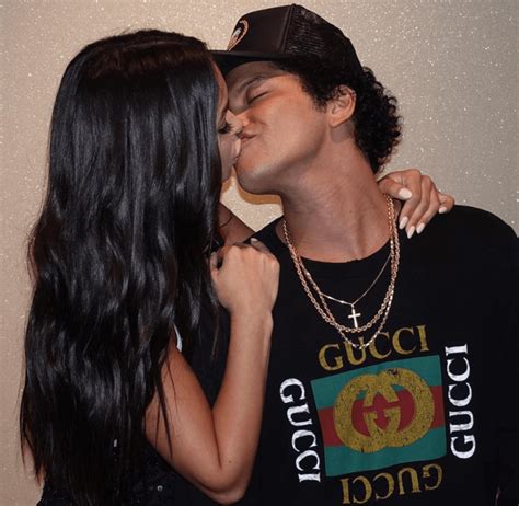 Bruno Mars's Girlfriend Pre Plans Future With Him As She Shares Picture Of Them Kissing - 234Star