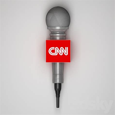 News reporter microphone - Audio tech - 3D Models