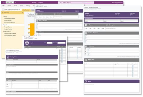 OneNote Education Templates & Stickers