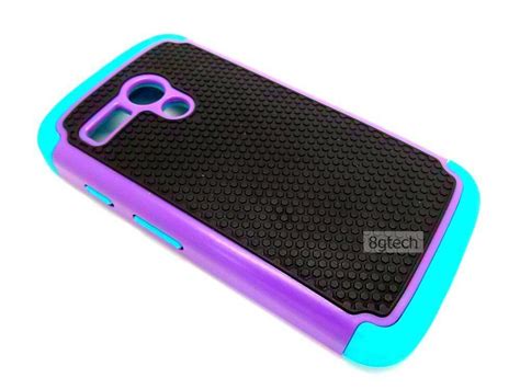 Motorola Moto G Phone Case in Purple and Blue