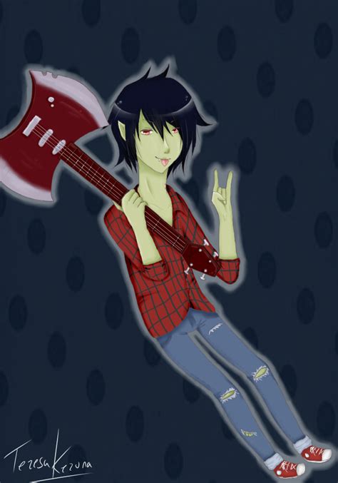 marshall lee fan art + video by TeresaKeruna on DeviantArt