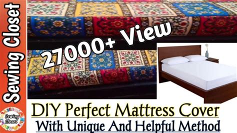 Mattress Cover | Fitted Sheet by Sewing Closet | DIY Mattress Cover at ...