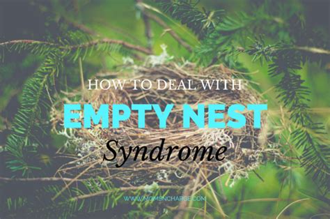 How to Deal With Empty Nest Syndrome – Moms 'N Charge®