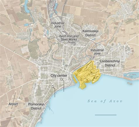 Explaining the significance of the fall of Mariupol in three maps - The ...