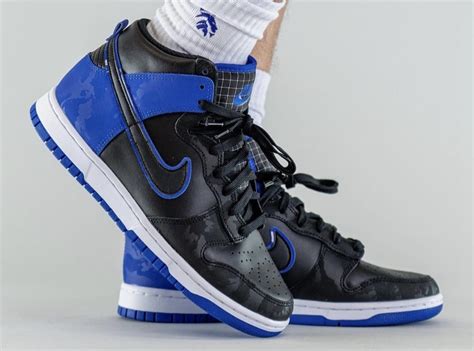 On-Foot Look: Nike Dunk High "Blue Camo" · JustFreshKicks