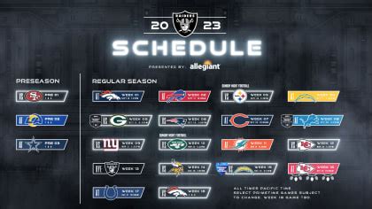 Raiders 2024 Schedule Nfl - Kipp Seline