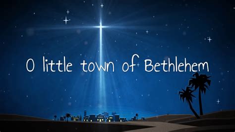 02 O Little Town of Bethlehem Kid's Version w Lyrics - YouTube