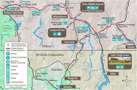 Alaska Highway Maps & Guide - Driving to Alaska on the Alcan