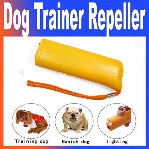 3 in 1 Stop Bark Deterrent Dog Repellents Ultrasonic Pet Training Device Anti Dog Barking With ...