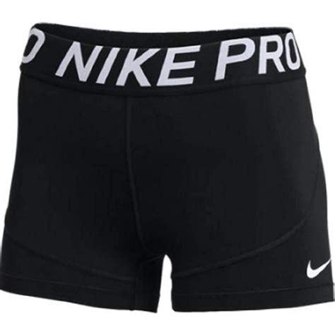 Nike - Nike Women's Pro 3 Inch Compression Shorts CJ5938-010 (Black/White, Small) - Walmart.com ...