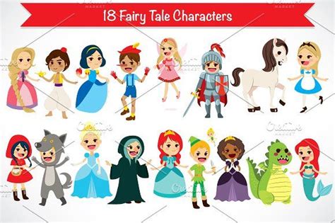 18 fairy tale characters – Artofit