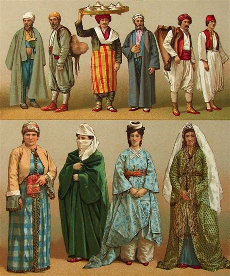 19th Century Ottoman Clothing | Ottoman empire, Turkish clothing ...