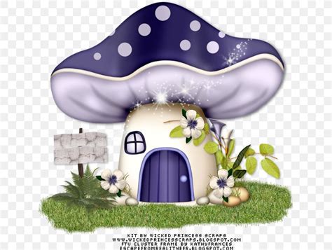 Mushroom Fairy Clip Art, PNG, 629x619px, Mushroom, Fairy, Fungus, House, Purple Download Free